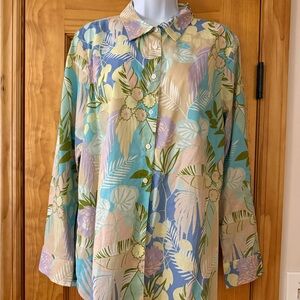 Floral Button-Up Shirt